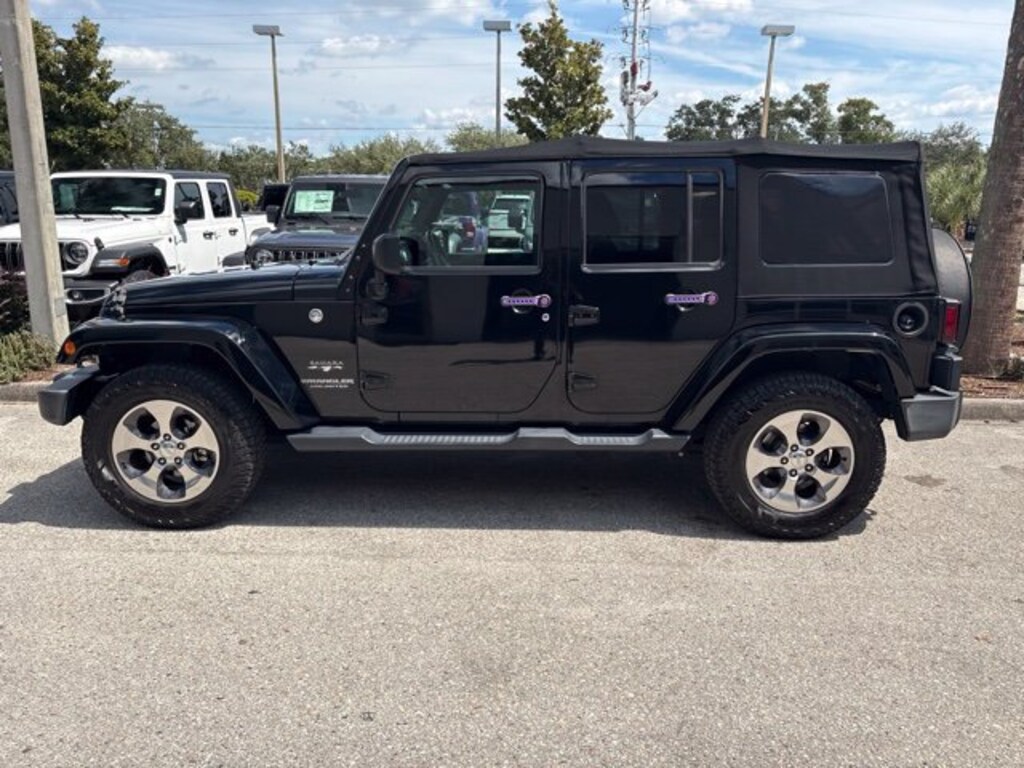 Certified 2017 Jeep Wrangler JK Unlimited Sahara 4x4 SUV
