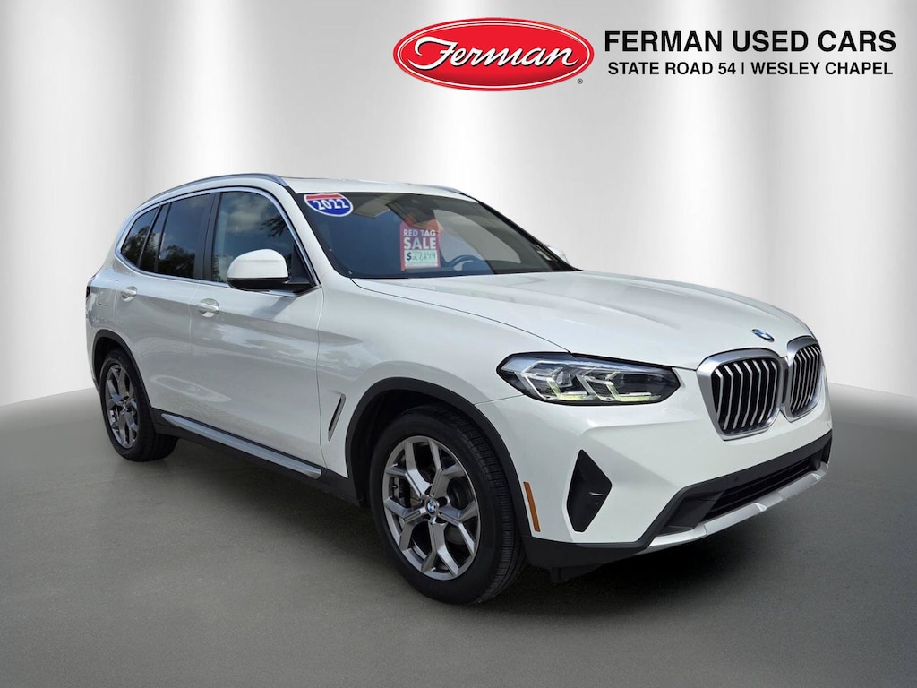 Certified 2022 BMW X3 sDrive30i SUV