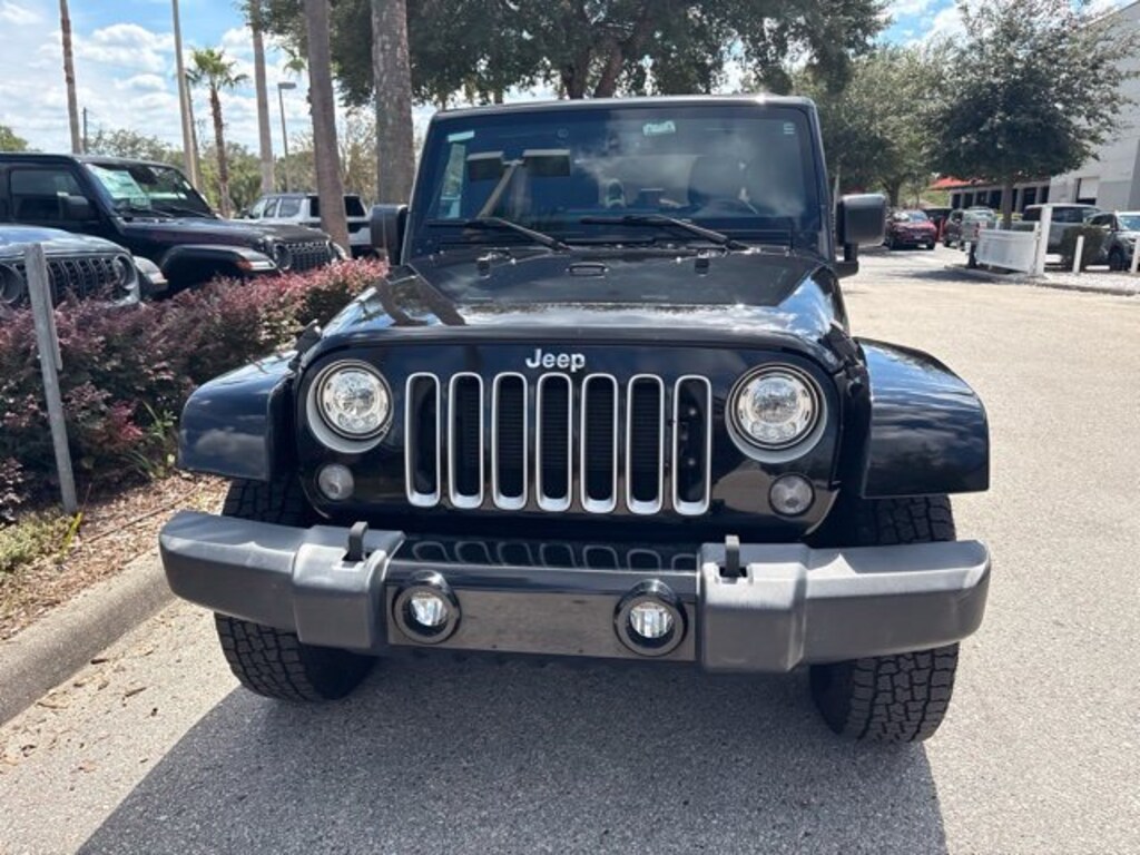 Certified 2017 Jeep Wrangler JK Unlimited Sahara 4x4 SUV