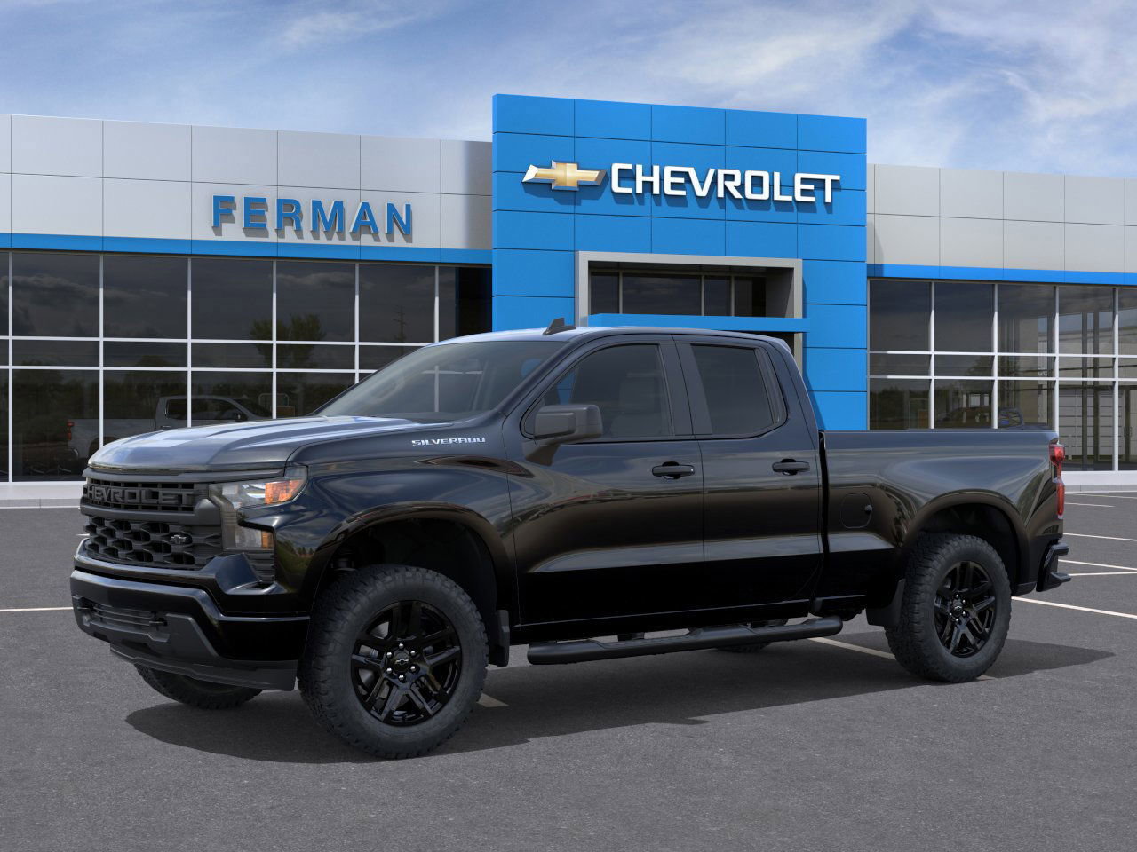 New 2026 Chevrolet Silverado 1500 Custom Truck Double Cab
