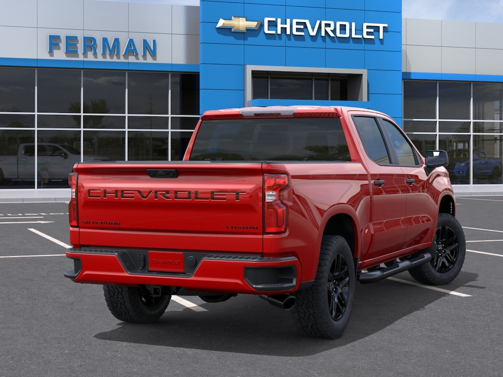 New 2026 Chevrolet Silverado 1500 Custom Truck Crew Cab