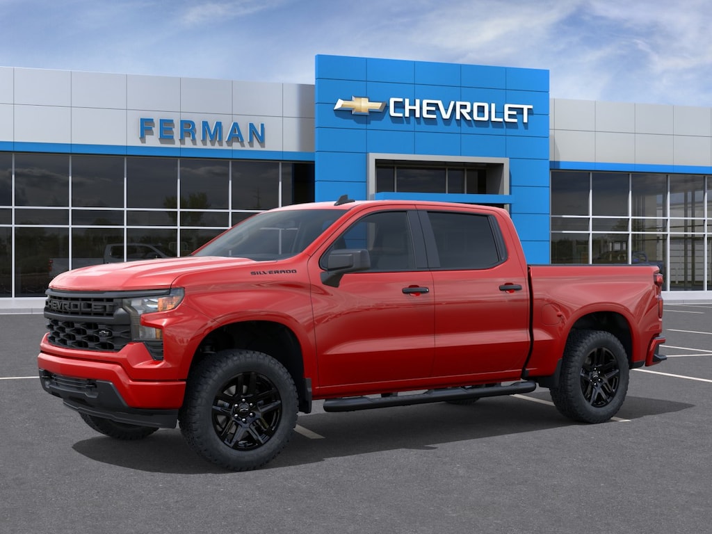 New 2026 Chevrolet Silverado 1500 Custom Truck Crew Cab