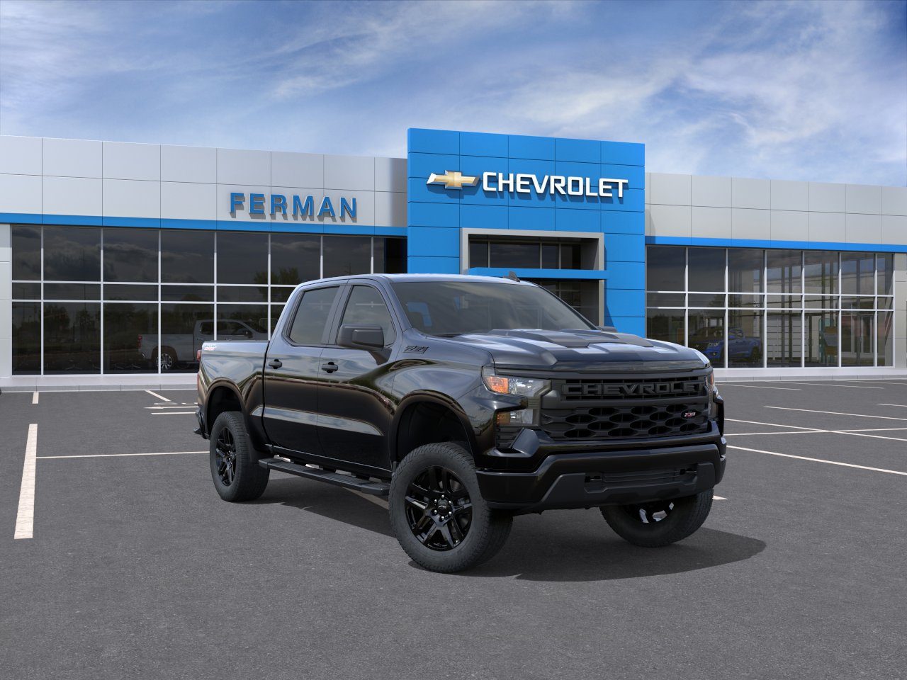 New 2026 Chevrolet Silverado 1500 Custom Trail Boss Truck Crew Cab