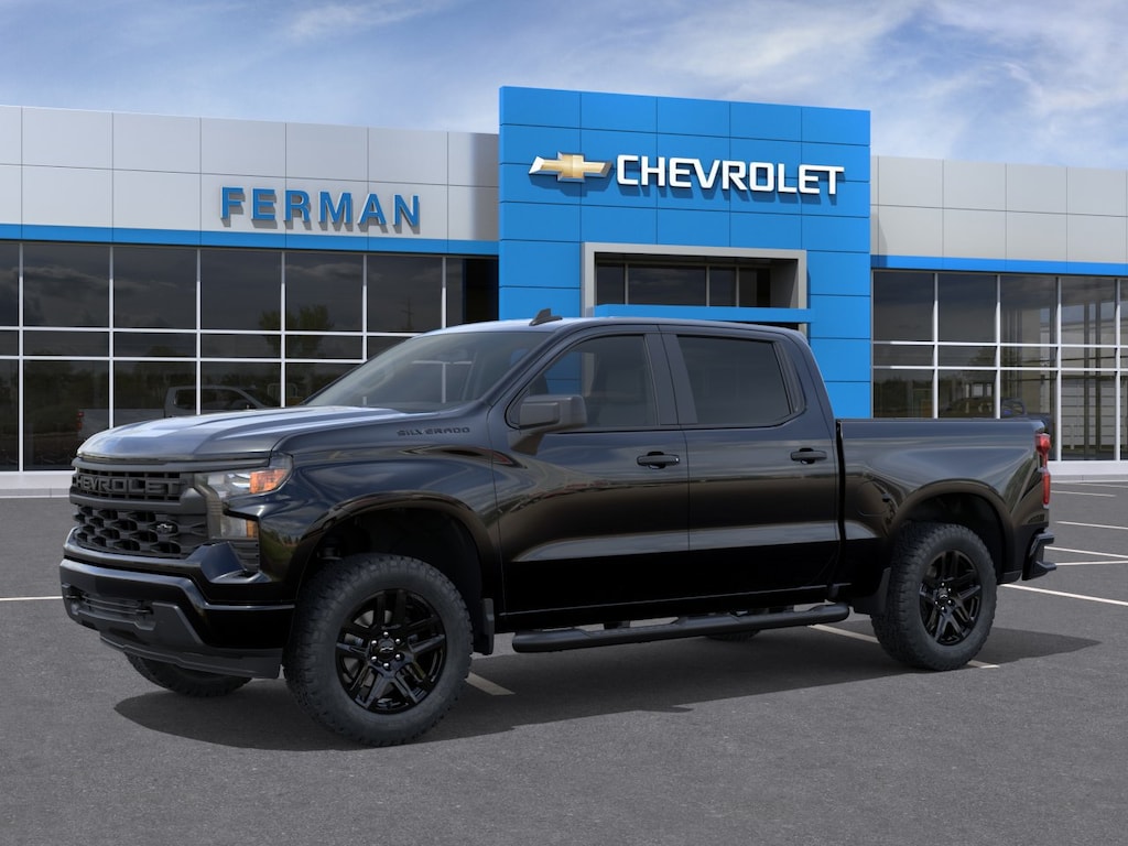 New 2026 Chevrolet Silverado 1500 Custom Truck Crew Cab