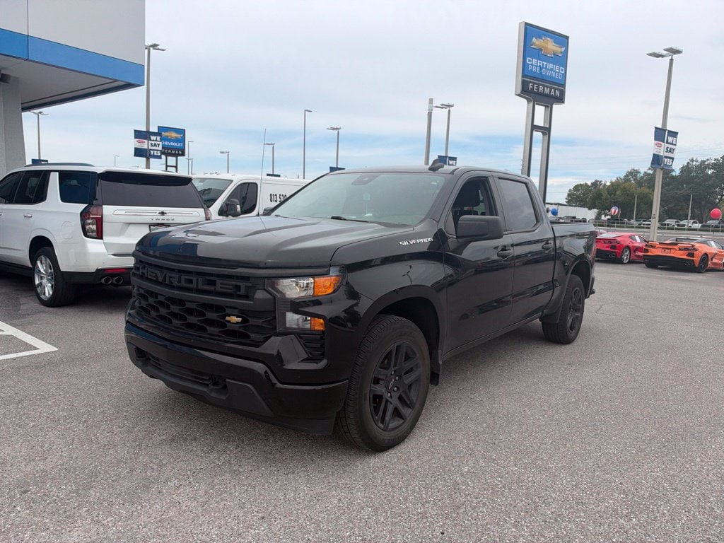 Used 2024 Chevrolet Silverado 1500 Custom Truck Crew Cab
