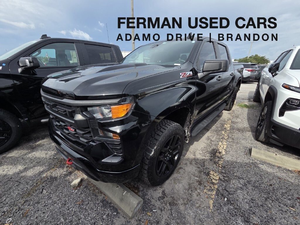 Used 2023 Chevrolet Silverado 1500 Custom Trail Boss Truck Crew Cab