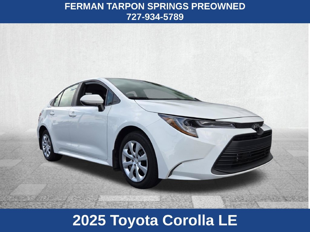 Certified 2025 Toyota Corolla LE LE CVT