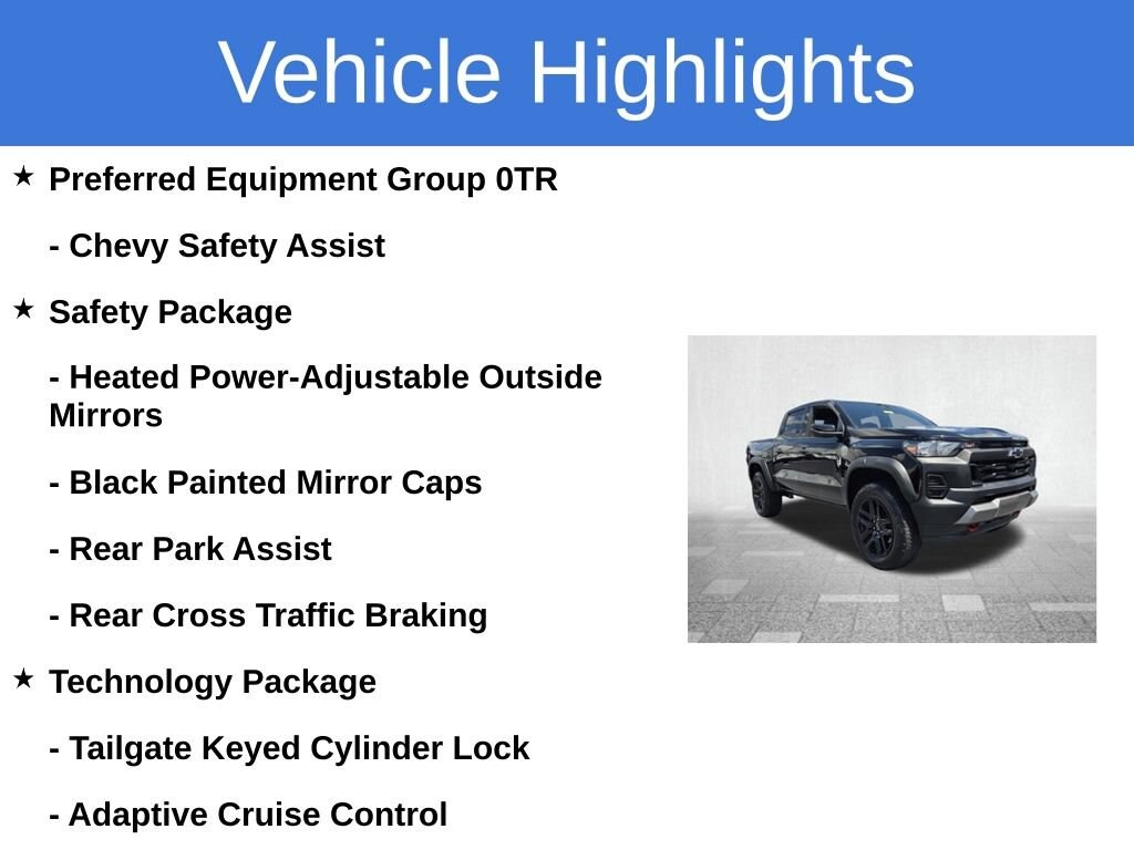 Certified 2024 Chevrolet Colorado Trail Boss Truck Crew Cab