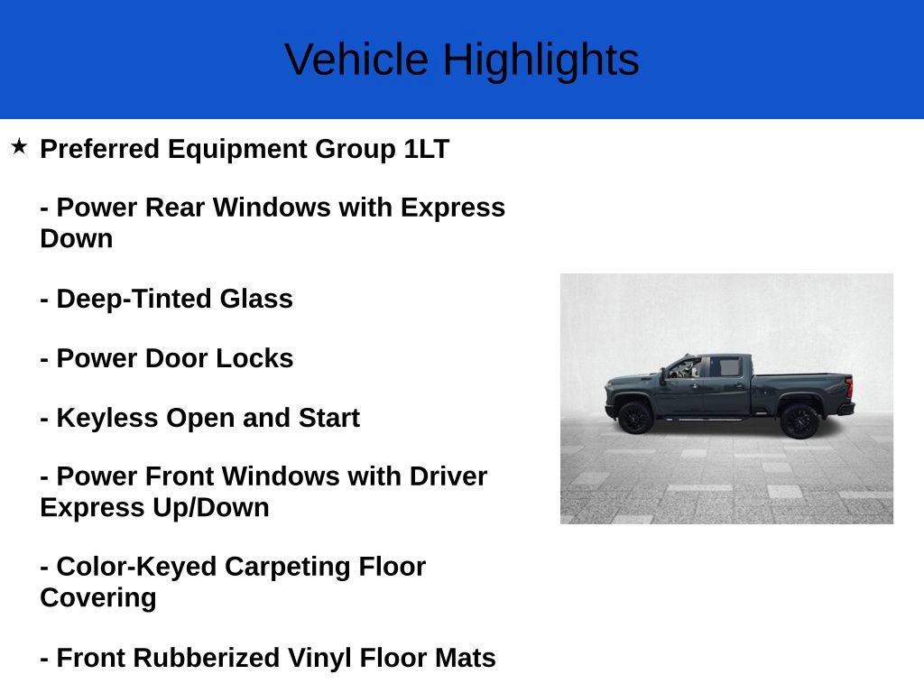 New 2026 Chevrolet Silverado 2500 HD LT Truck Crew Cab