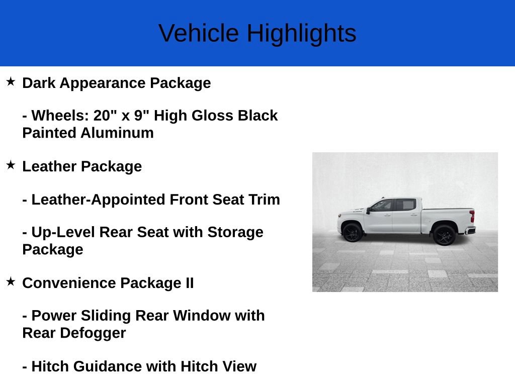 New 2026 Chevrolet Silverado 1500 RST Truck Crew Cab