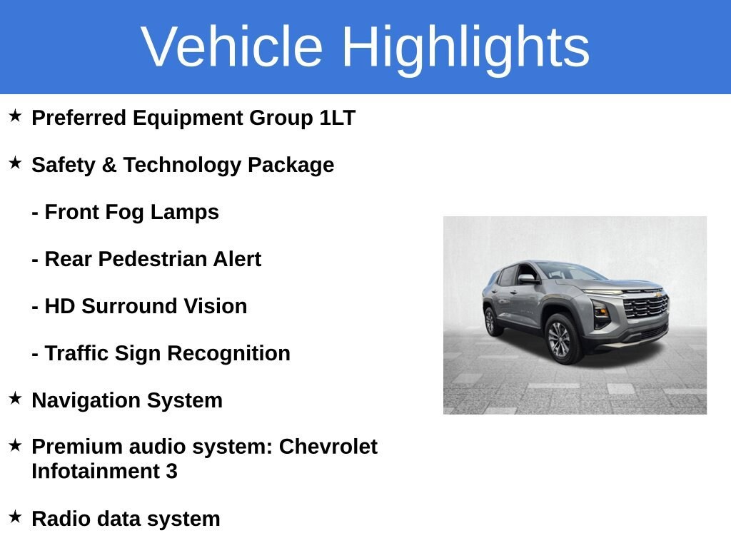 Certified 2025 Chevrolet Equinox LT SUV