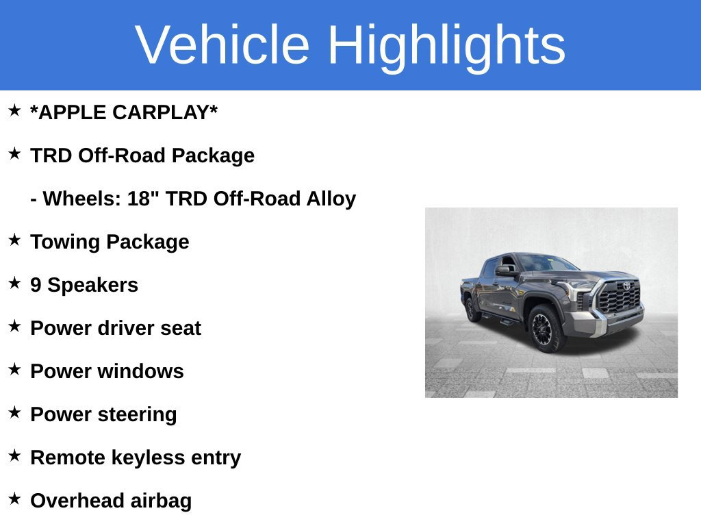 Certified 2025 Toyota Tundra 4WD SR5 SR5 CrewMax 5.5 Bed