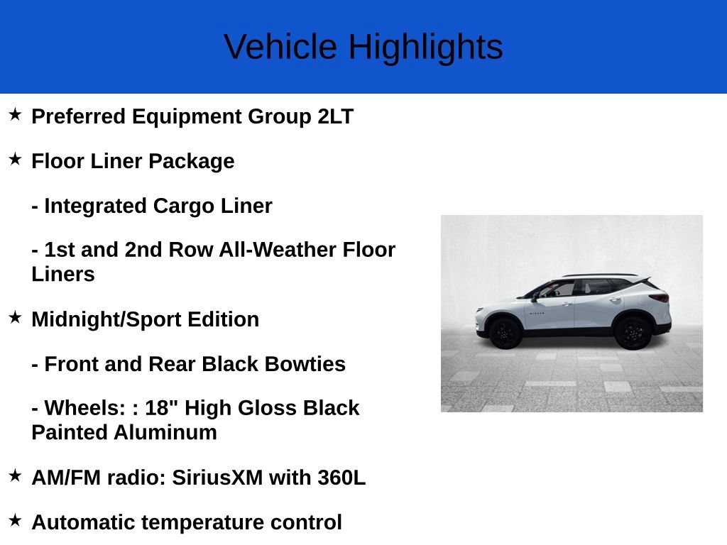 New 2026 Chevrolet Blazer LT w/2LT SUV