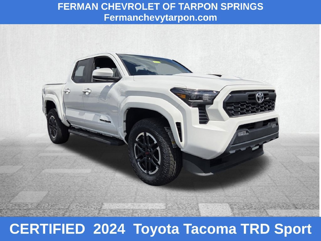 Certified 2024 Toyota Tacoma 2WD TRD Sport TRD Sport Double Cab 5 Bed AT