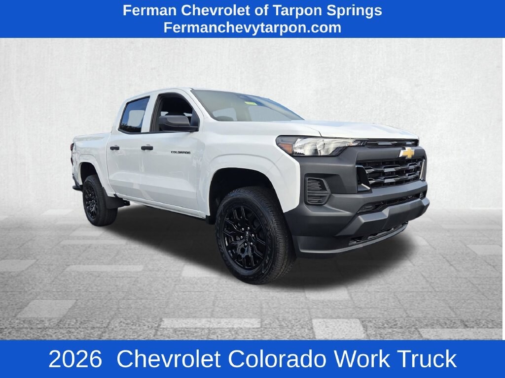 New 2026 Chevrolet Colorado WT Truck Crew Cab