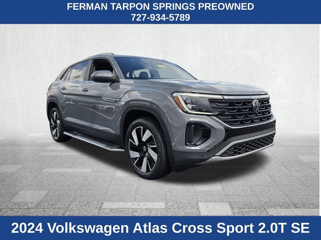Used 2024 Volkswagen Atlas Cross Sport 2.0T SE w/Technology SUV