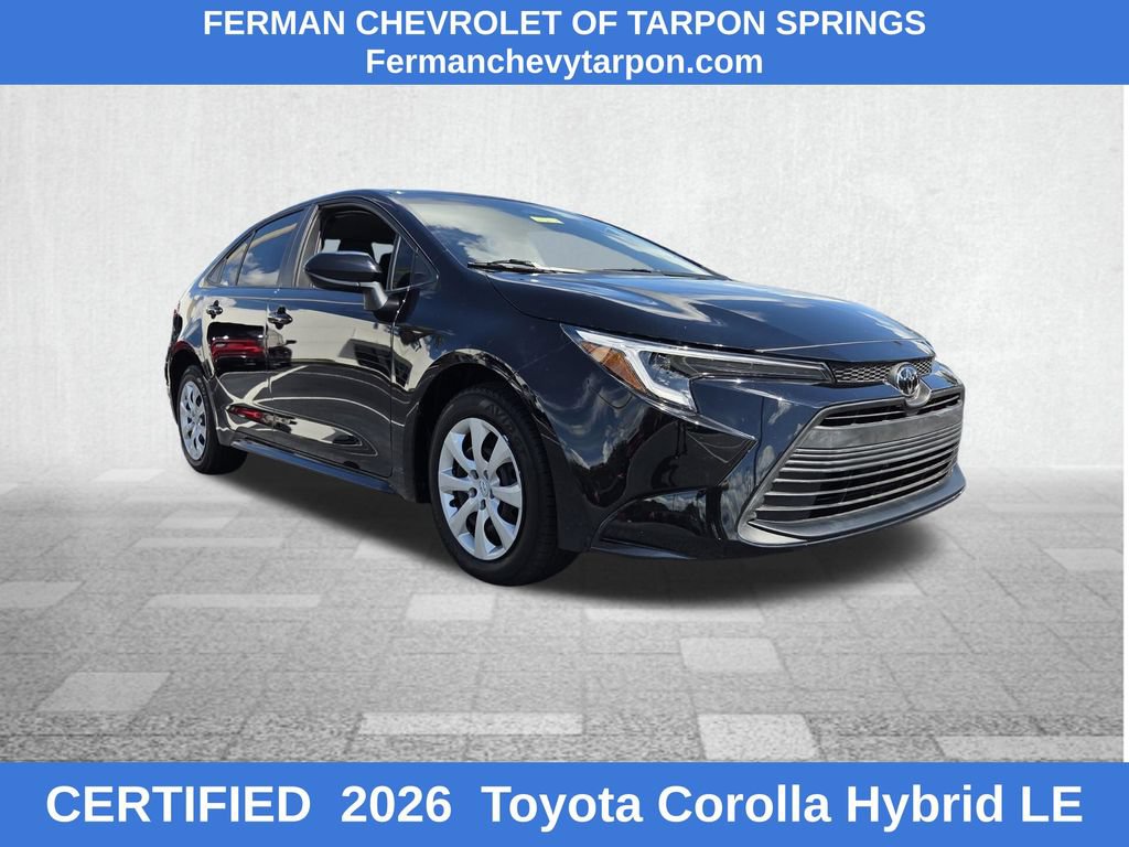 Certified 2026 Toyota Corolla LE Sedan