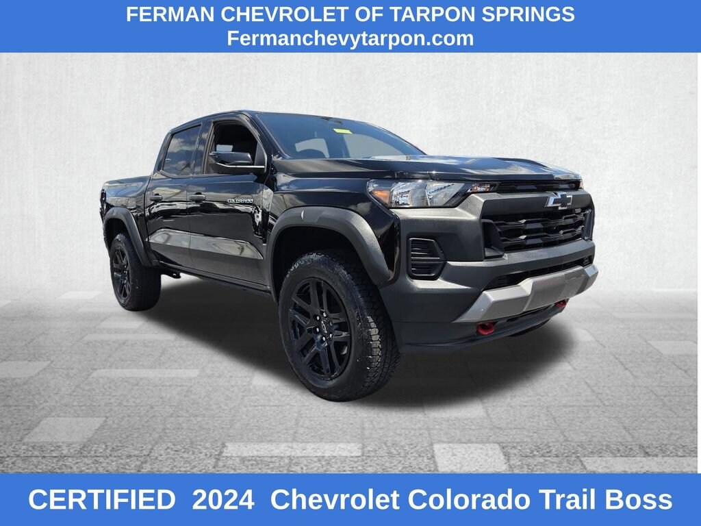 Certified 2024 Chevrolet Colorado Trail Boss Truck Crew Cab