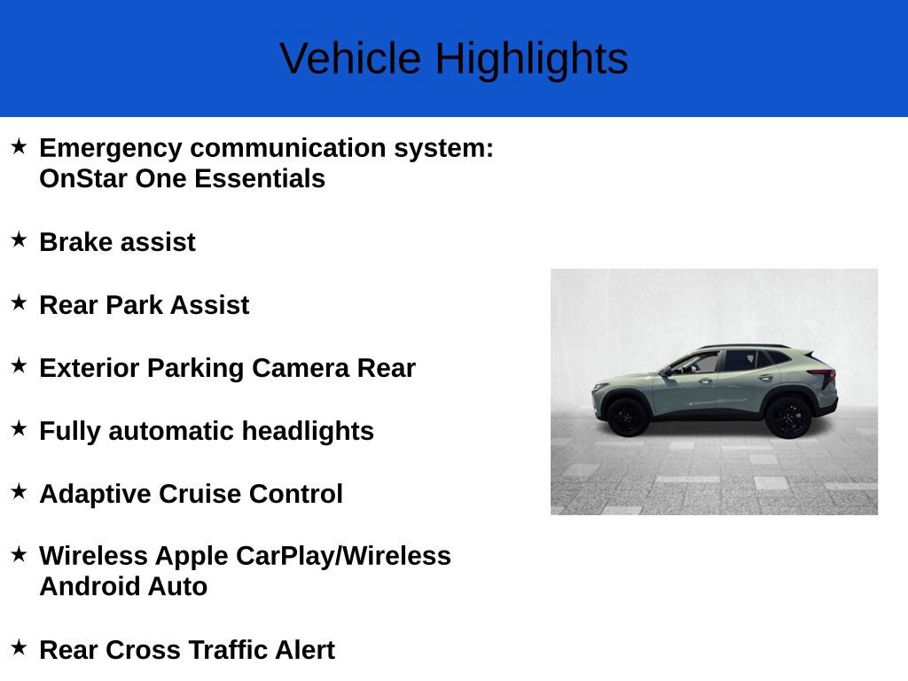 New 2026 Chevrolet Trax ACTIV SUV
