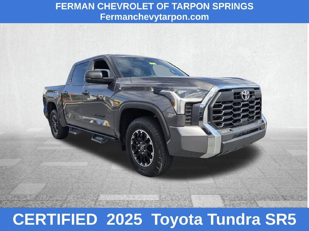 Certified 2025 Toyota Tundra 4WD SR5 SR5 CrewMax 5.5 Bed