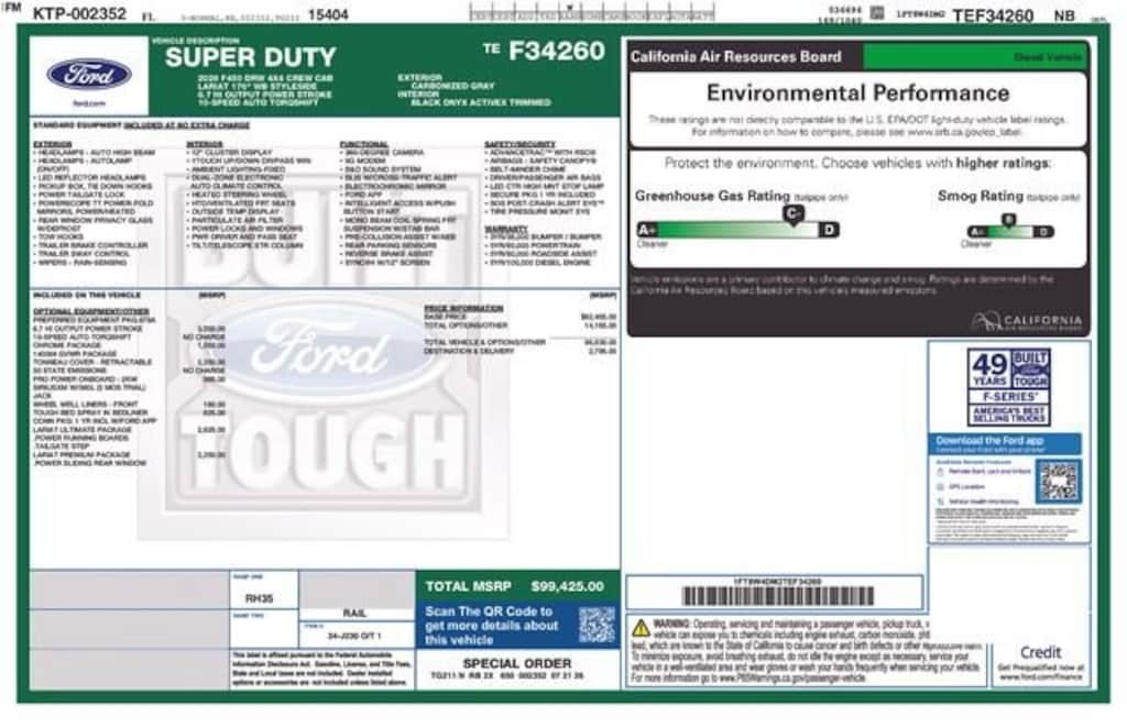 New 2026 Ford F-450 Lariat Truck Crew Cab