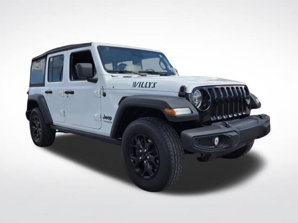 Certified 2021 Jeep Wrangler Unlimited Willys SUV