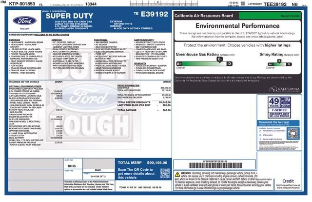 New 2026 Ford F-250SD Lariat Truck