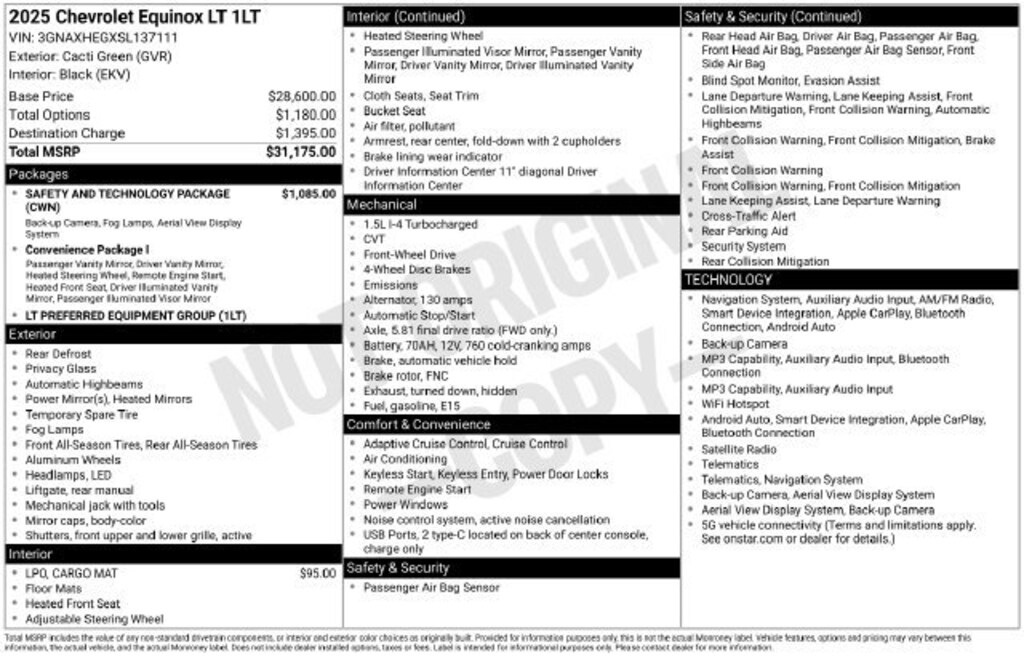 Used 2025 Chevrolet Equinox LT SUV