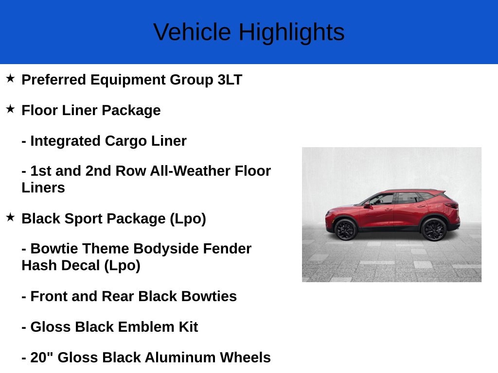 New 2026 Chevrolet Blazer