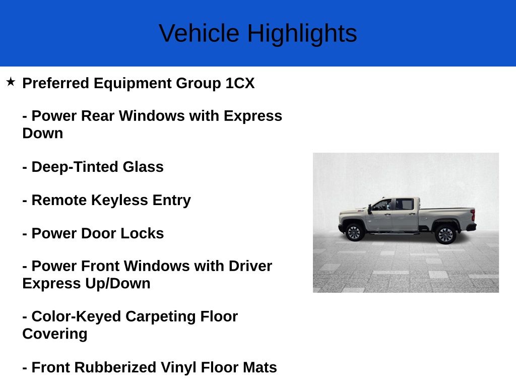 New 2026 Chevrolet Silverado 2500HD