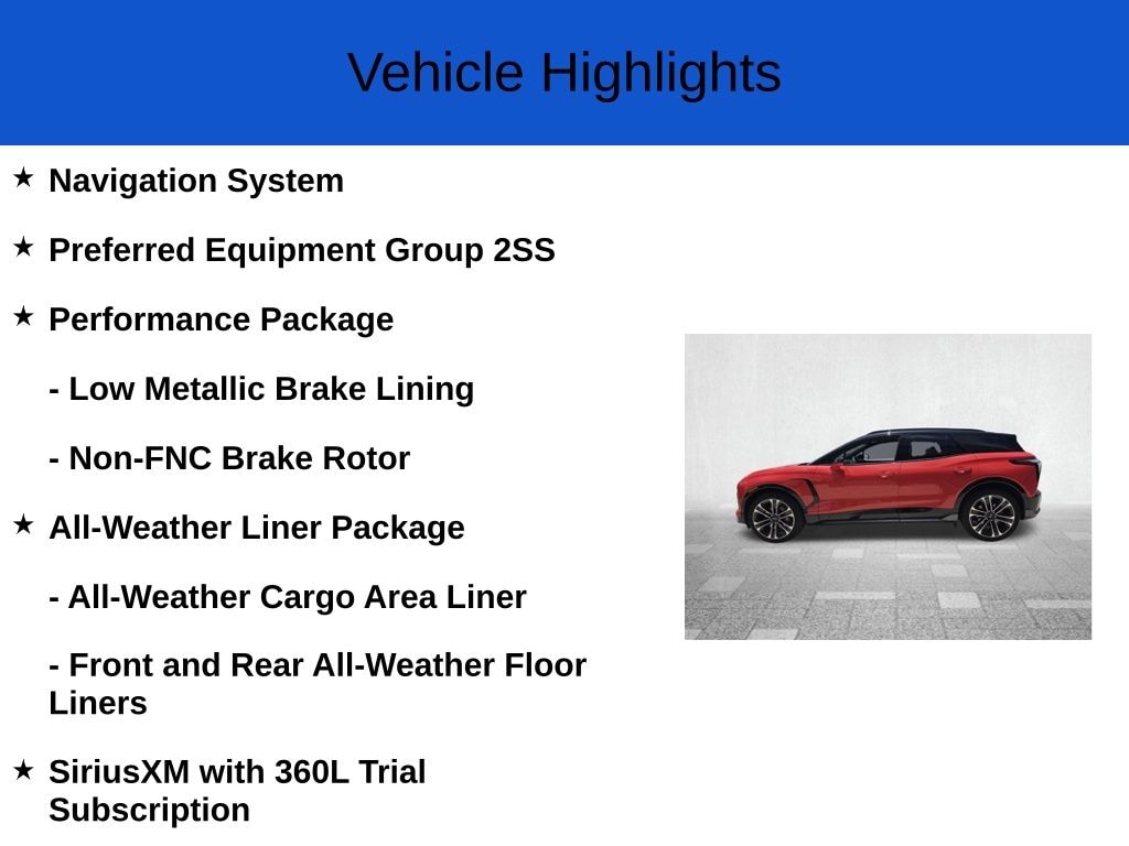 New 2026 Chevrolet Blazer EV