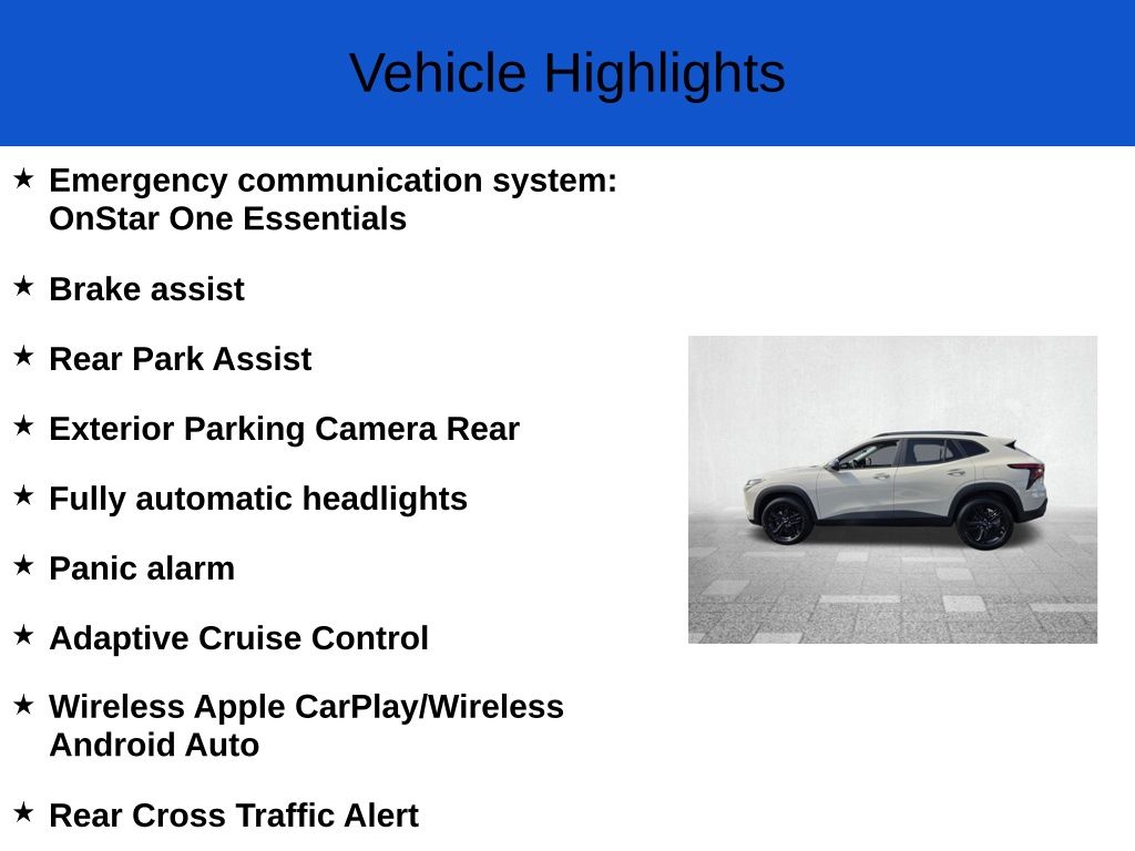 New 2026 Chevrolet Trax