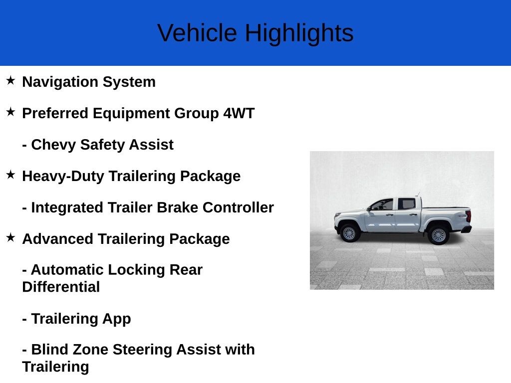 New 2026 Chevrolet Colorado