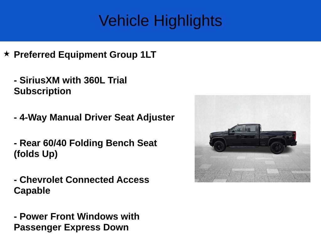 New 2026 Chevrolet Silverado 2500HD