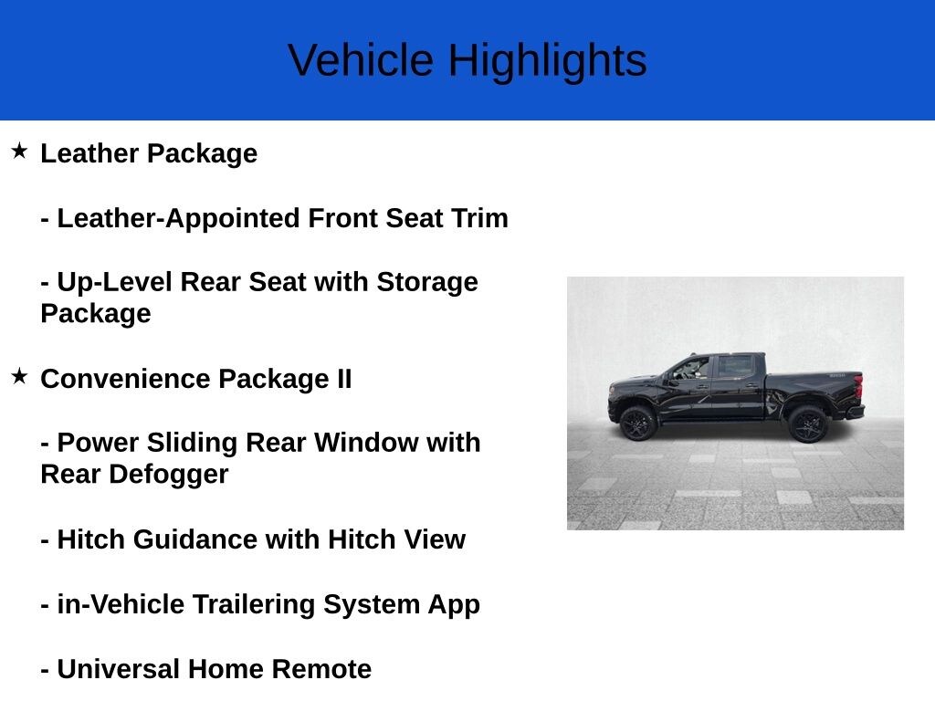 New 2026 Chevrolet Silverado 1500