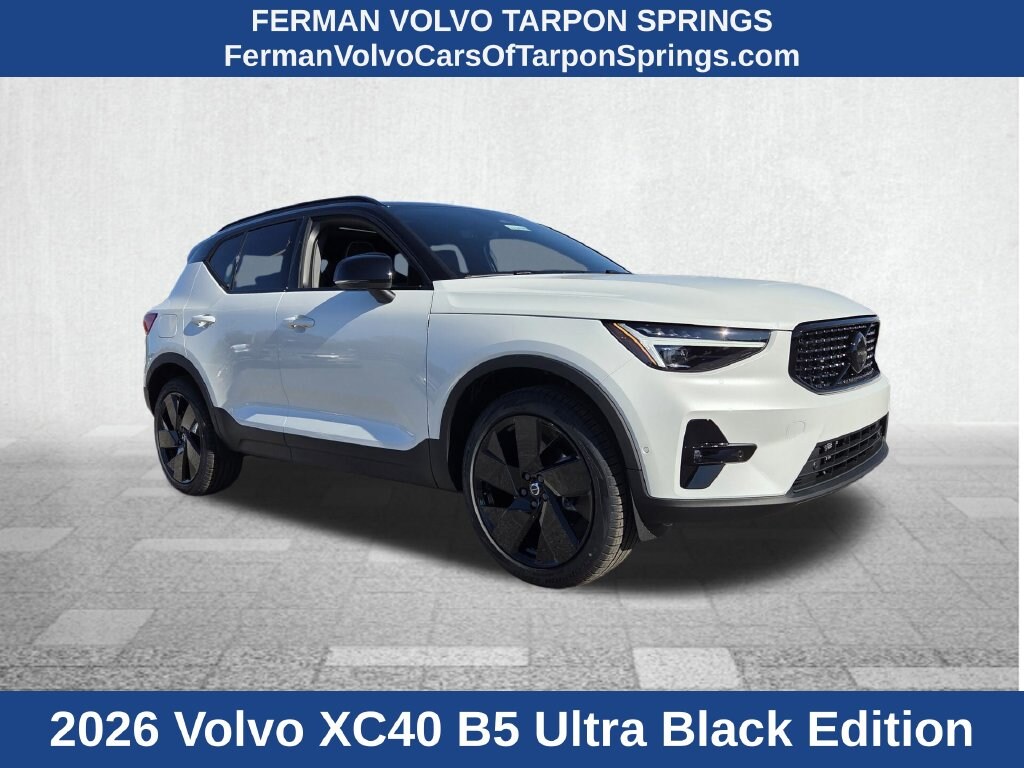 New 2026 Volvo XC40 B5 Ultra Black Edition SUV