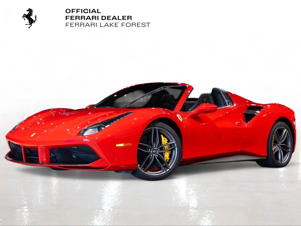 Certified 2017 Ferrari 488 Spider Base Convertible