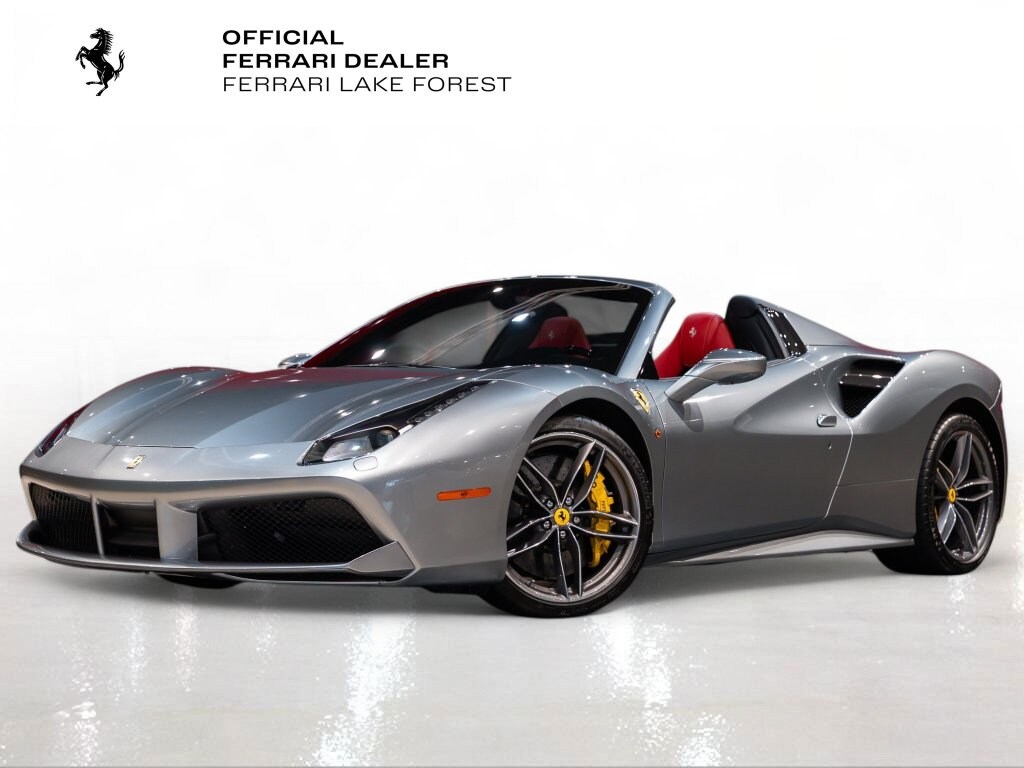Certified 2018 Ferrari 488 Spider Base Convertible
