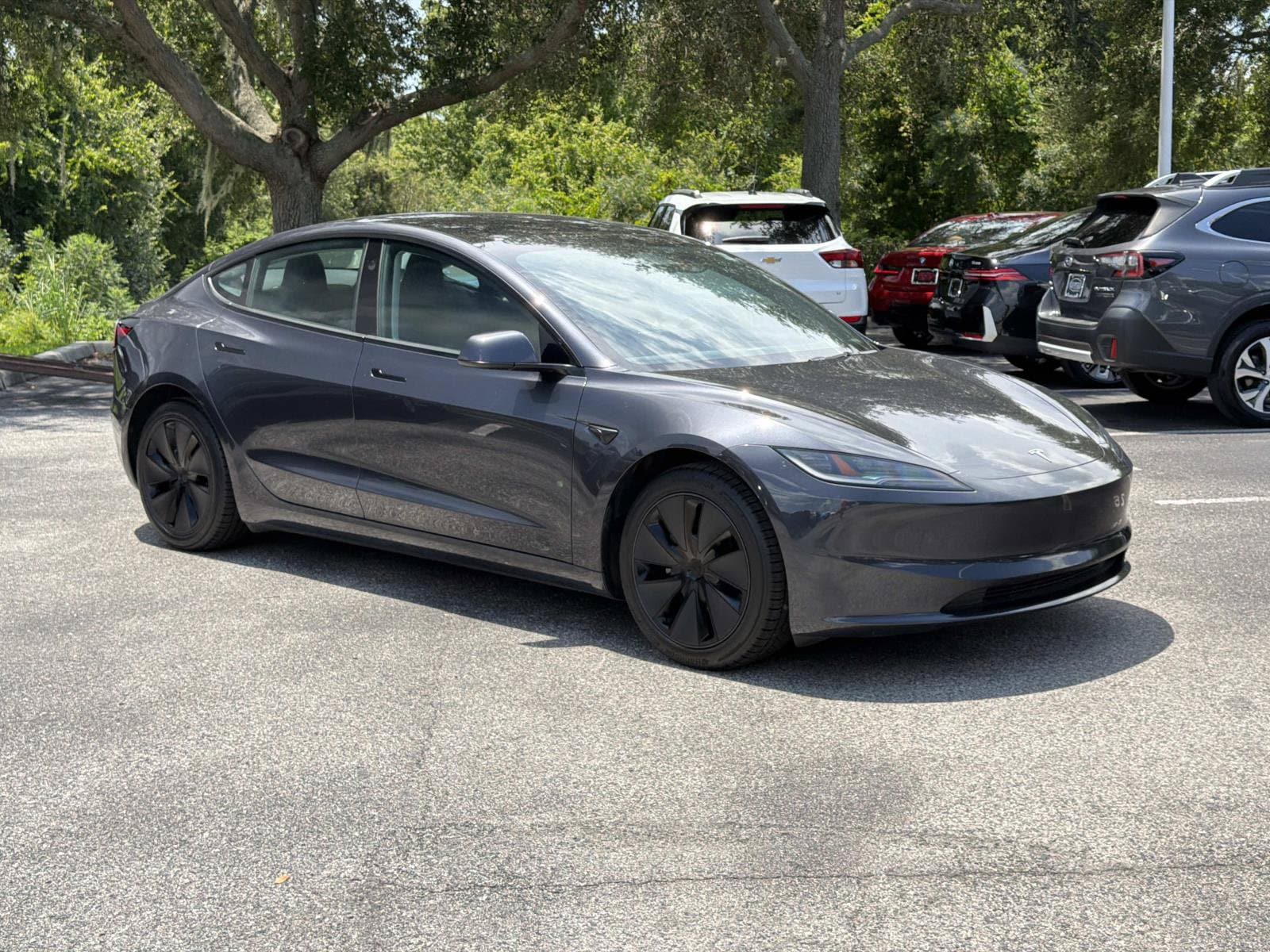 Used 2024 Tesla Model 3 Base with VIN 5YJ3E1EA6RF747882 for sale in Lakeland, FL