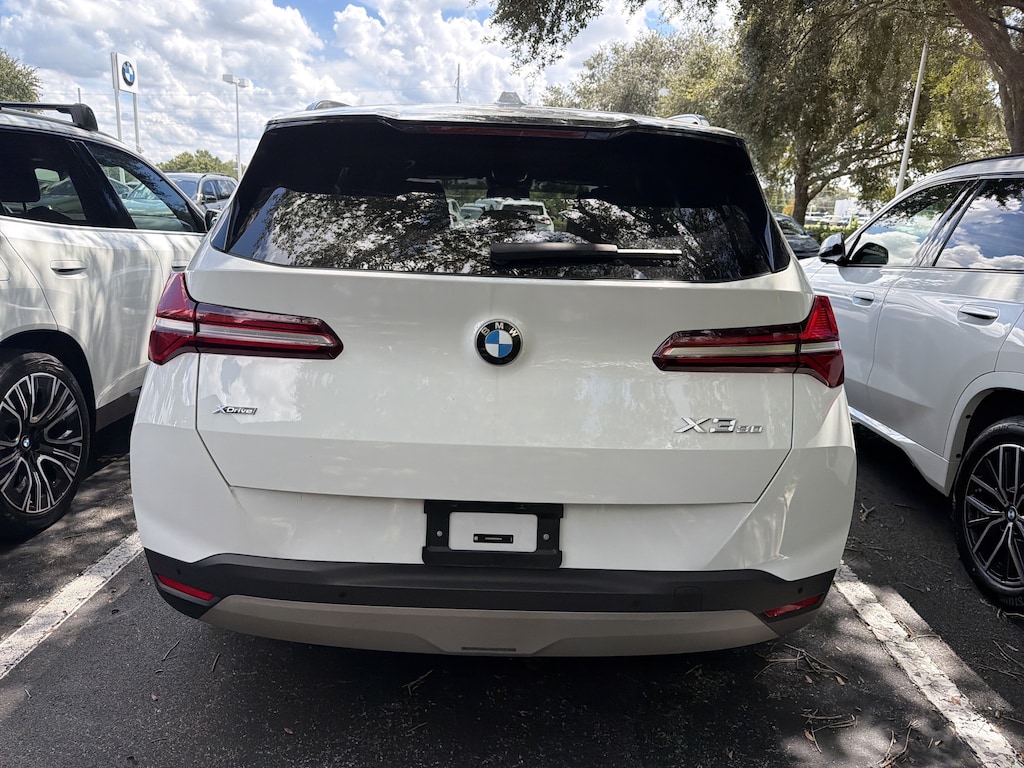 Certified 2025 BMW X3 30 xDrive 30 xDrive Sports Activity Vehicle
