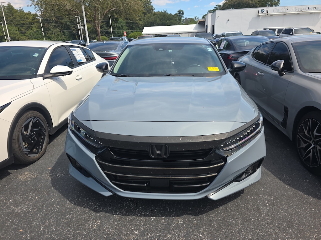 Used 2021 Honda Accord Sedan Sport SE Sport SE 1.5T CVT