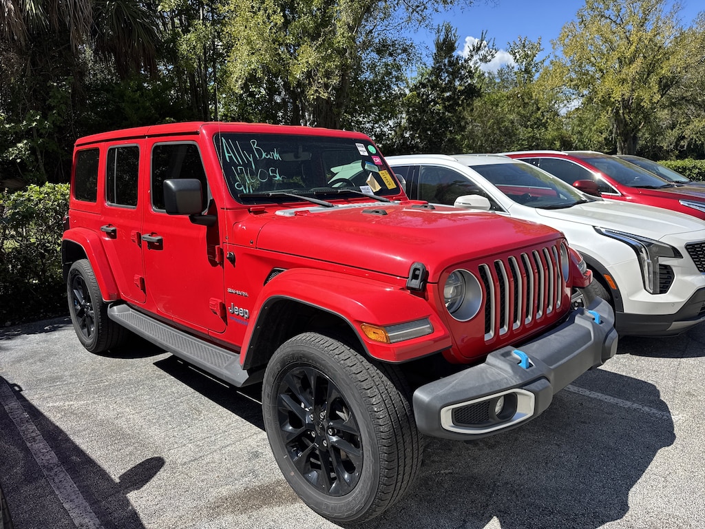 Used 2022 Jeep Wrangler 4xe Unlimited Sahara SUV