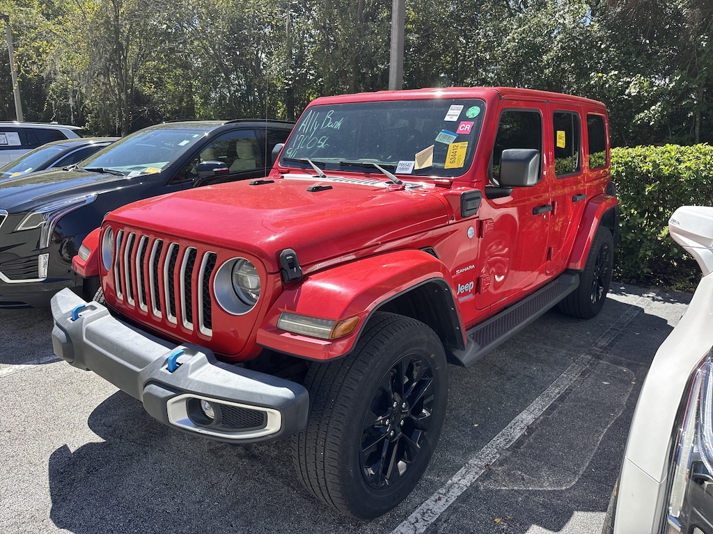 Used 2022 Jeep Wrangler 4xe Unlimited Sahara SUV