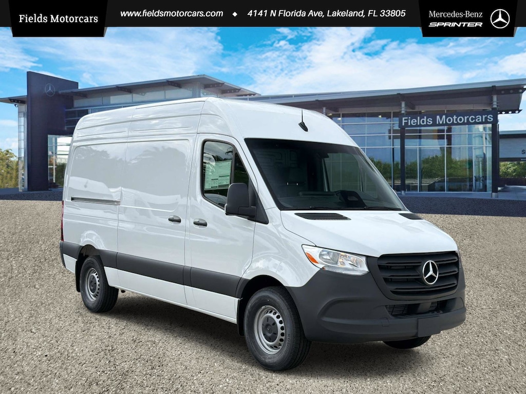 New 2026 Mercedes-Benz Sprinter Cargo Van Standard Roof 4-Cyl Diesel