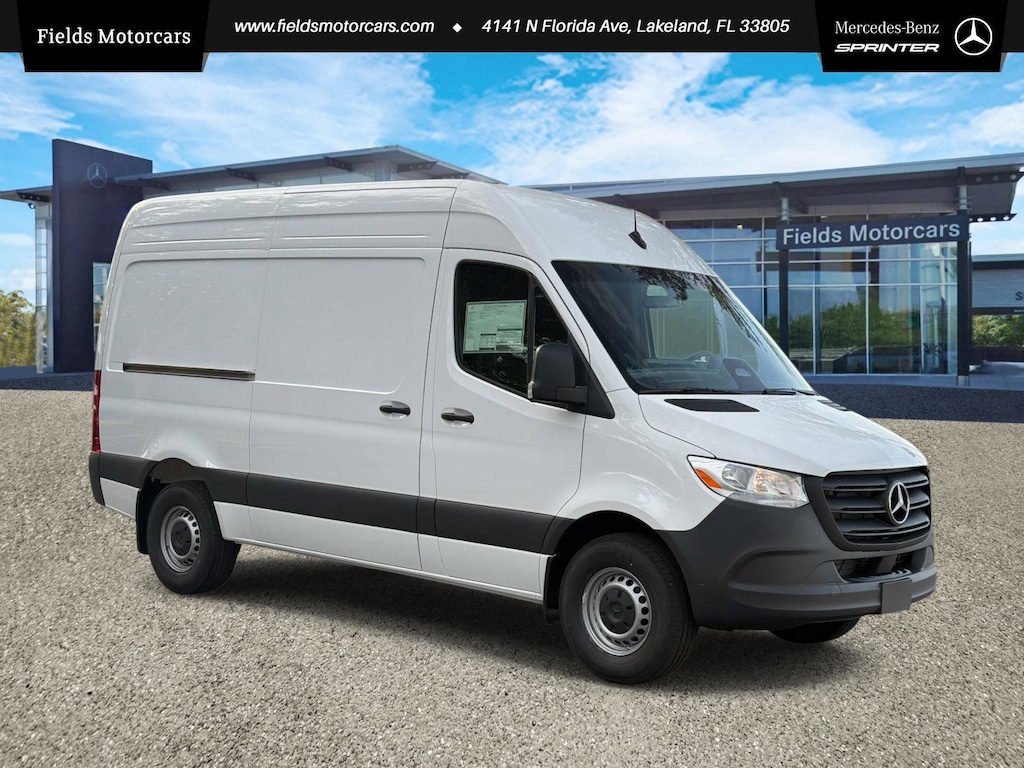 New 2026 Mercedes-Benz Sprinter Cargo Van Standard Roof 4-Cyl Diesel