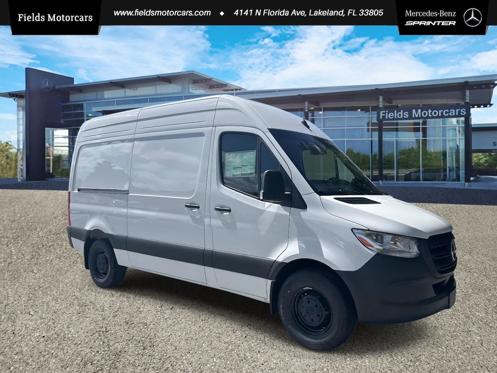 New 2025 Mercedes-Benz Sprinter Cargo Van Standard Roof 4-Cyl Diesel HO 2500 Standard Roof I4 Diesel HO 144 RWD