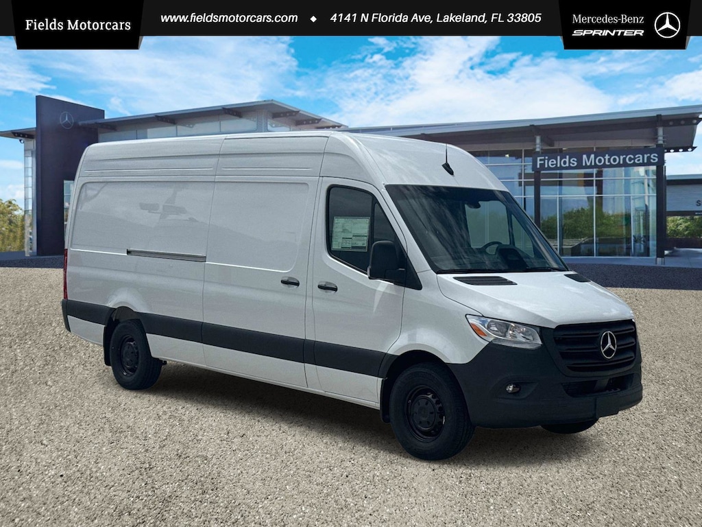 New 2026 Mercedes-Benz Sprinter Cargo Van High Roof 4-Cyl Diesel 2500 High Roof I4 Diesel 170 RWD