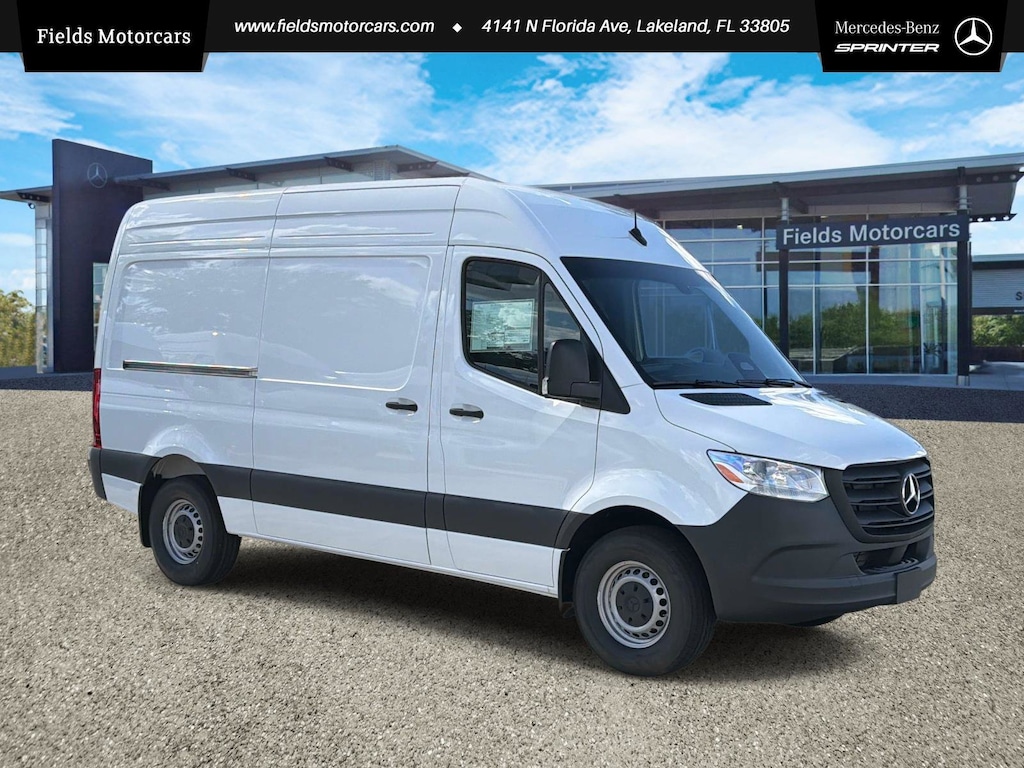 New 2026 Mercedes-Benz Sprinter Cargo Van Standard Roof 4-Cyl Diesel