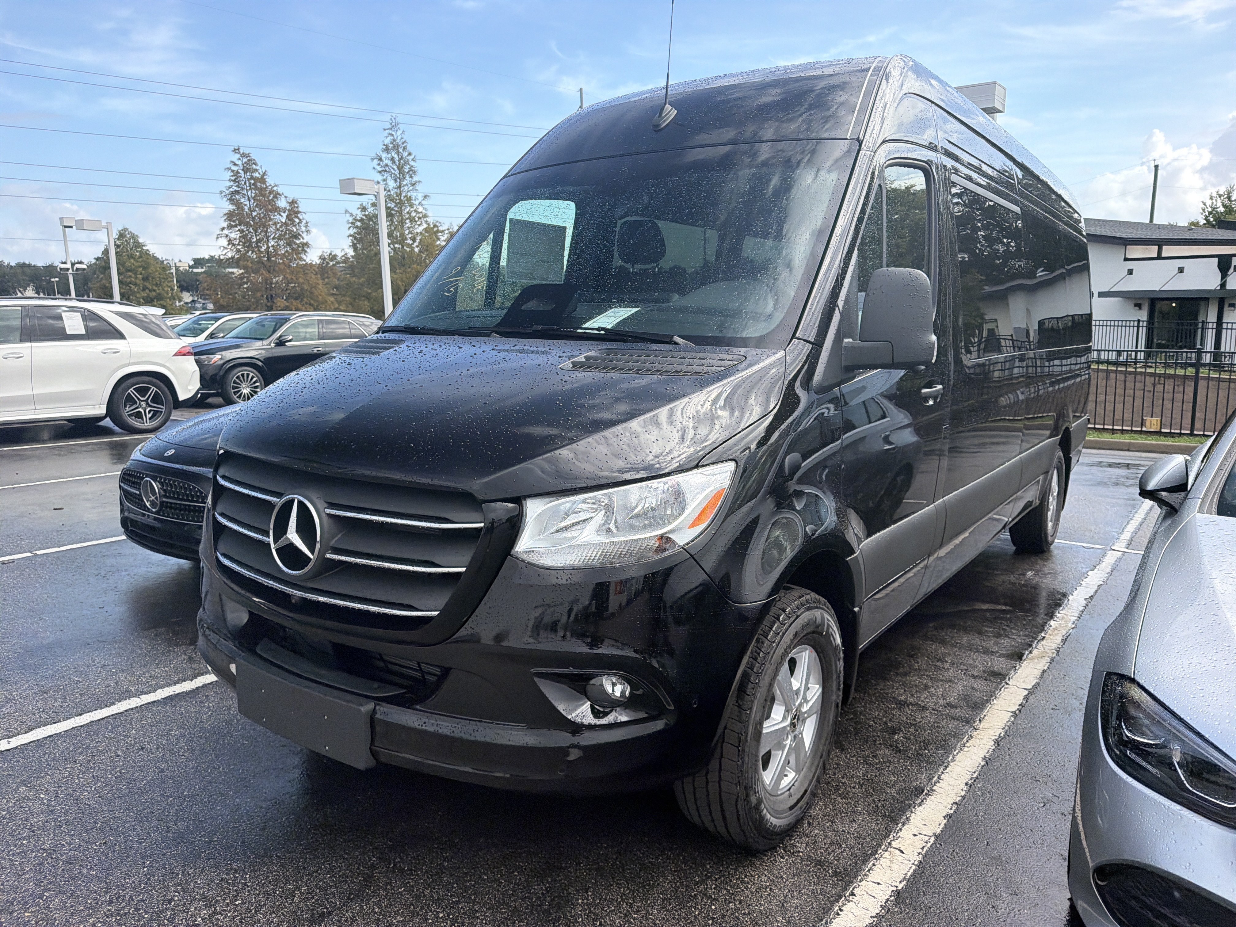New 2026 Mercedes-Benz Sprinter Passenger Van High Roof 4-Cyl Diesel Van Passenger Van