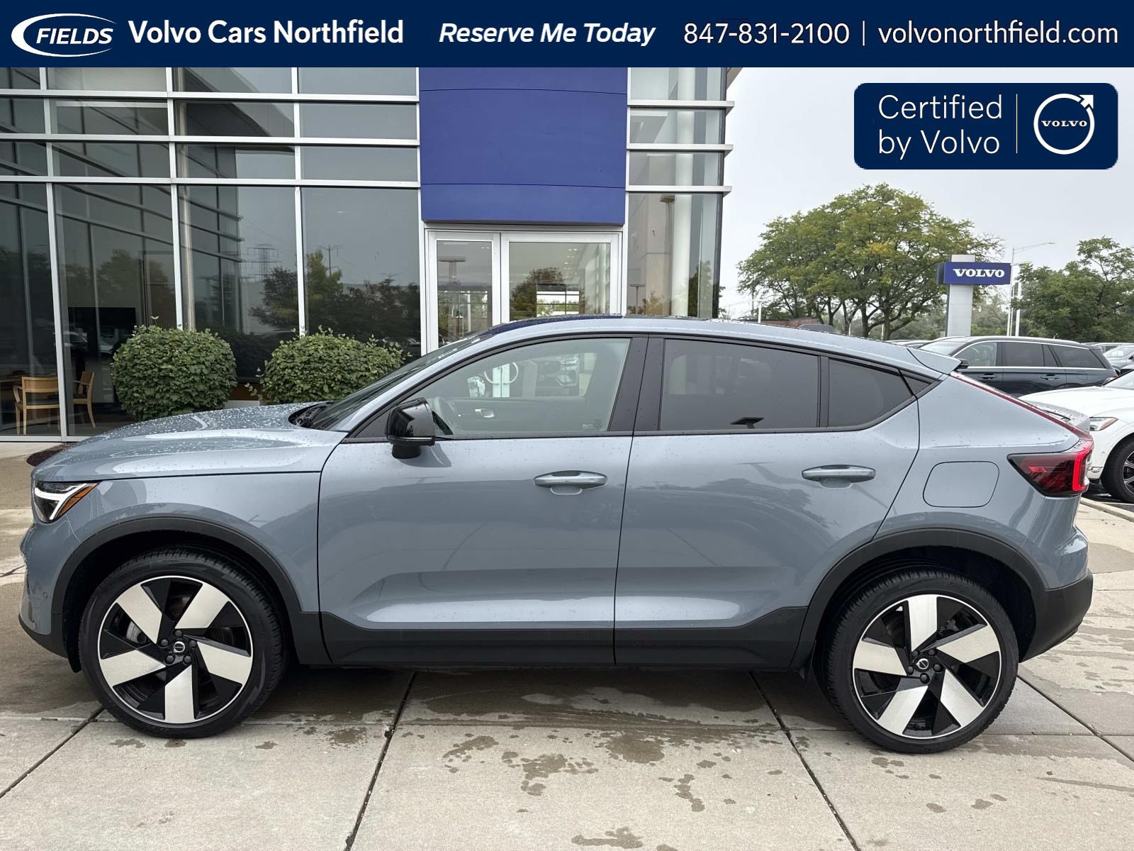 Certified 2023 Volvo C40 Ultimate with VIN YV4ED3GMXP2056558 for sale in Northfield, IL